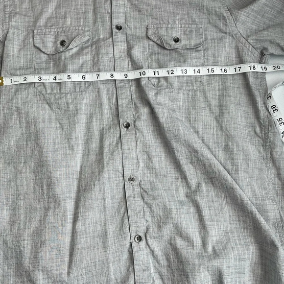Men’s Alfani size medium short sleeve button down shirt - Picture 6 of 6